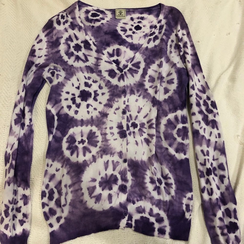 Tie dye sweater